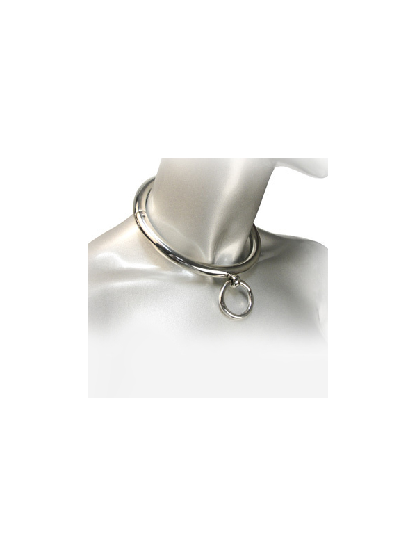 METAL HARD - BDSM COLLAR CON ARGOLLA 18CM