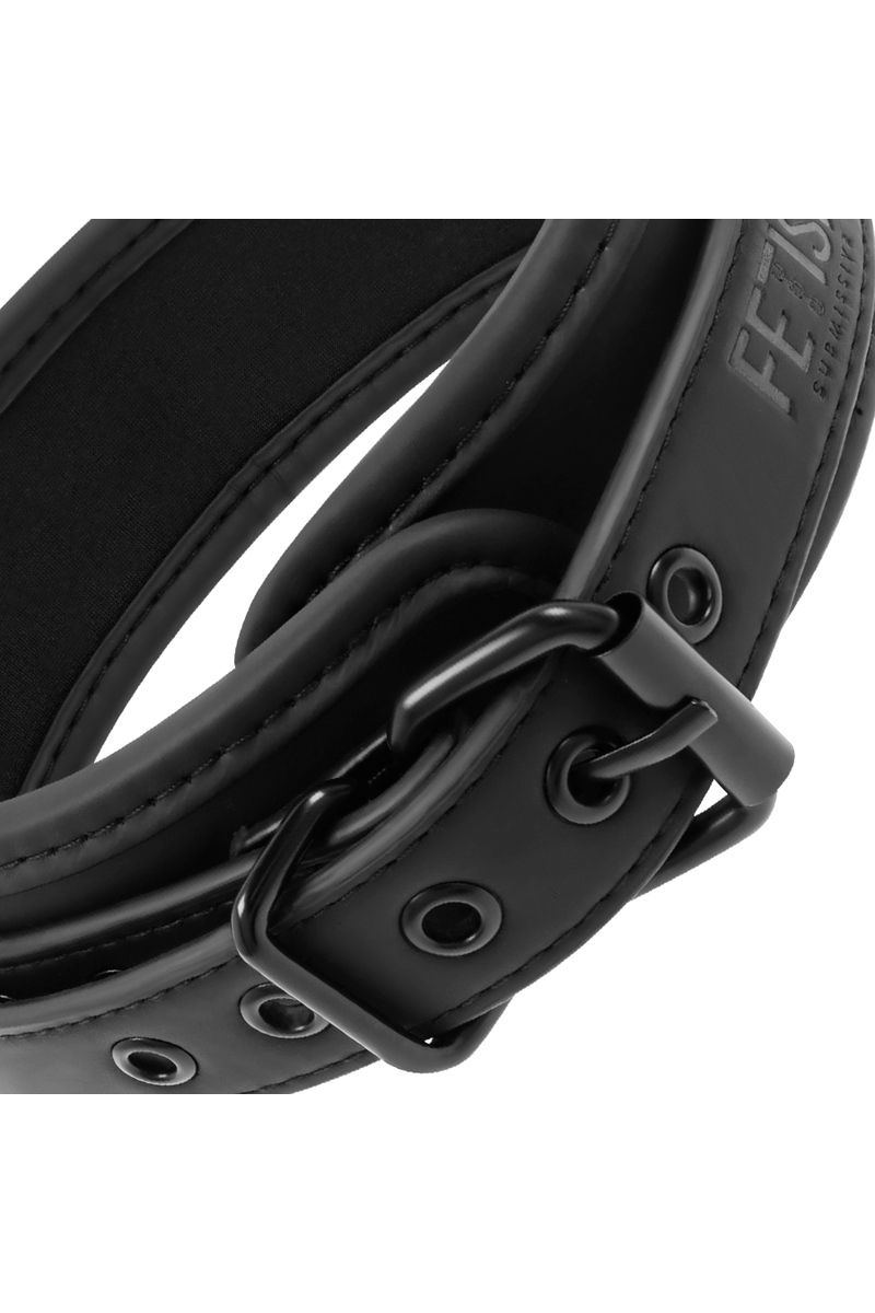 FETISH SUBMISSIVE - COLLAR CON CADENA CON FORRO DE NOPRENO