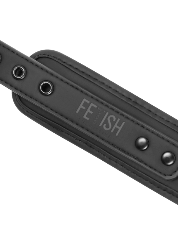 FETISH SUBMISSIVE - COLLAR CON CADENA CON FORRO DE NOPRENO