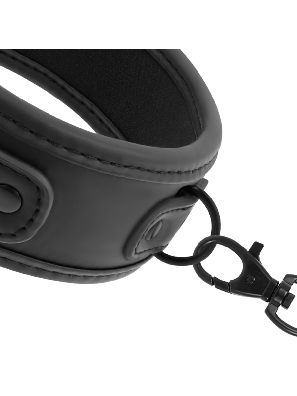 FETISH SUBMISSIVE - COLLAR CON CADENA CON FORRO DE NOPRENO