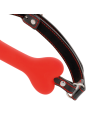 DARKNESS - MORDAZA SILICONA  HUESO ROJO