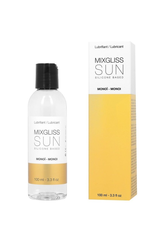 MIXGLISS - BASED LUBRICANTE BASE SILICONA ÁROMA MONOI 100ML