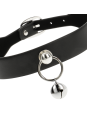 CHIC DESIRE COLLAR CUERO VEGANO WOMAN CASCABEL/ARO