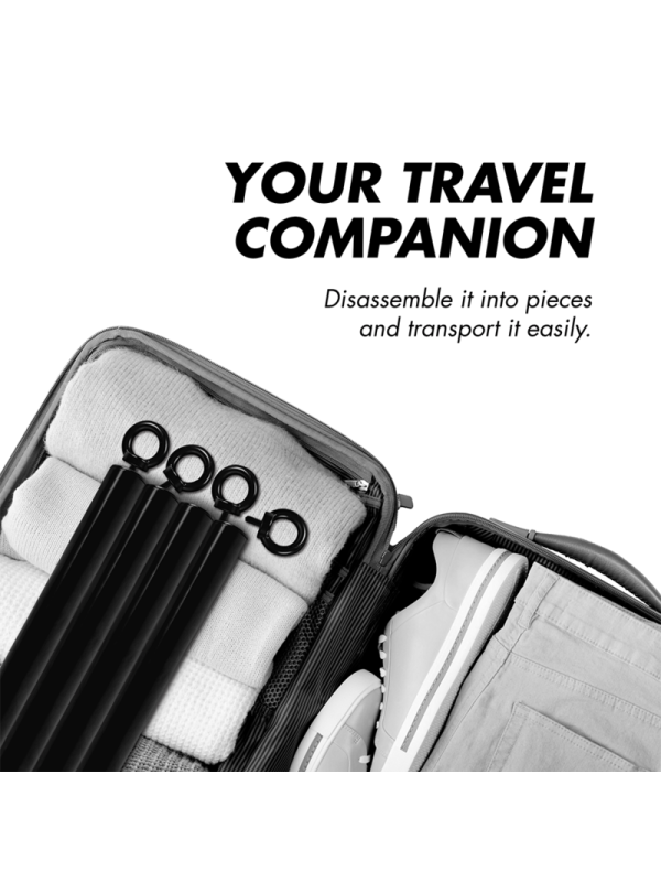 FETISH SUBMISSIVE BONDAGE - BARRA SEPARADORA AJUSTABLE 4 PIEZAS