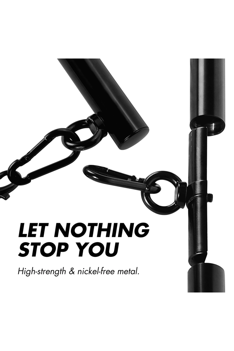 FETISH SUBMISSIVE BONDAGE - BARRA SEPARADORA AJUSTABLE 4 PIEZAS