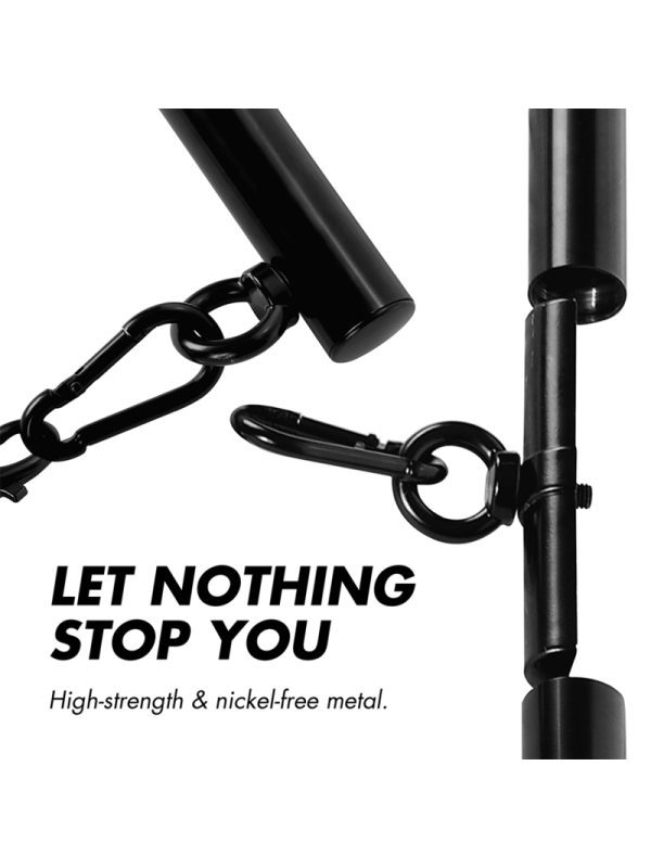 FETISH SUBMISSIVE BONDAGE - BARRA SEPARADORA AJUSTABLE 4 PIEZAS