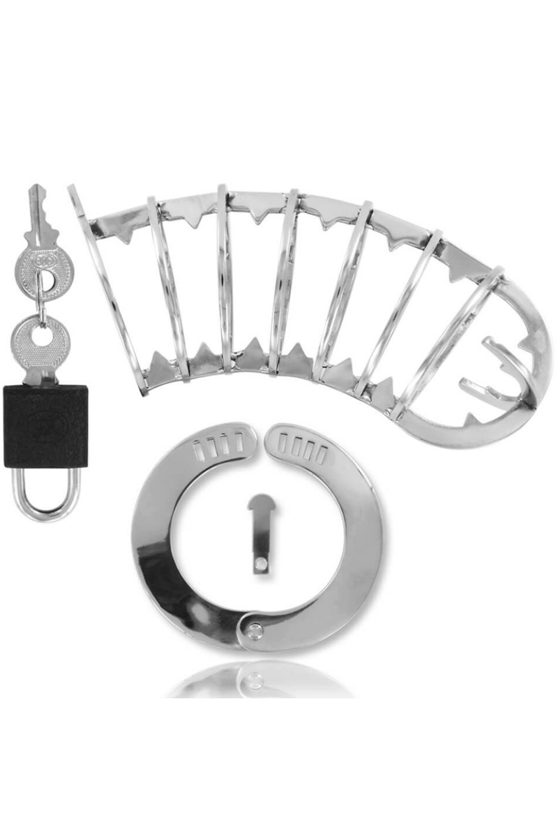 METAL HARD - JAULA PENE CON CIERRE SEGURIDAD 14 CM