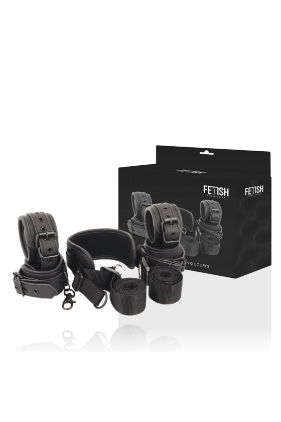 FETISH SUBMISSIVE - POSICIÓN MASTER CON 4 ESPOSAS CON FORRO DE NOPRENO