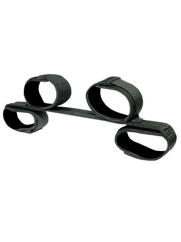 SPORTSHEETS - BARRA DE NYLON CON ESPOSAS DE NEOPRENO