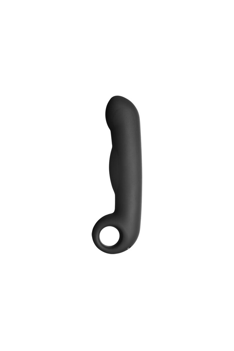 ELECTRASTIM - OVID SILICONE NEGRO DILDO