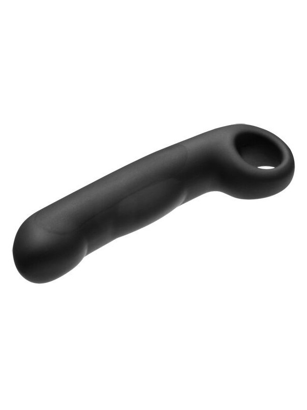 ELECTRASTIM - OVID SILICONE NEGRO DILDO