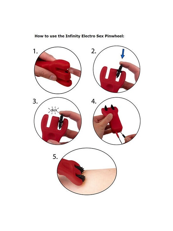 ELECTRASTIM - SILICONE FUSION INFINITY PINWHEEL