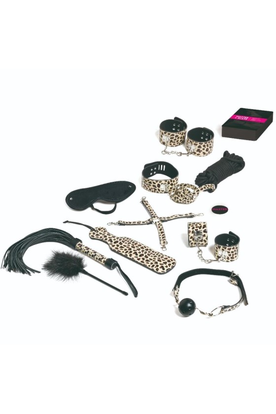 TEASE & PLEASE - JUEGO 13 ACCESORIOS BONDAGE