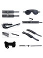 ALIVE - SECRET DESIRES KIT 7 PIEZAS BDSM NEGRO