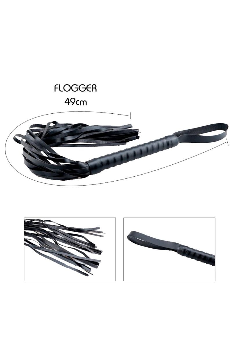 ALIVE - SECRET DESIRES KIT 7 PIEZAS BDSM NEGRO