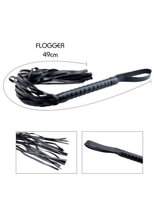 ALIVE - SECRET DESIRES KIT 7 PIEZAS BDSM NEGRO