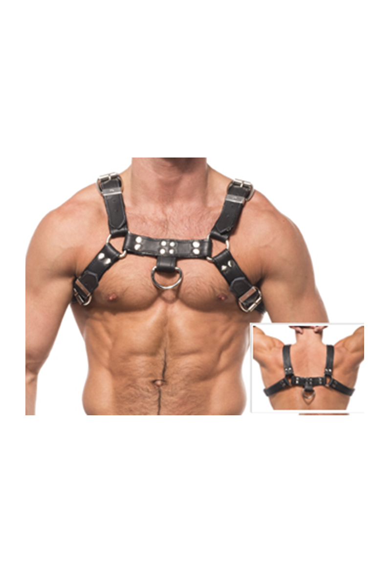 LEATHER BODY - CHAIN HARNESS III