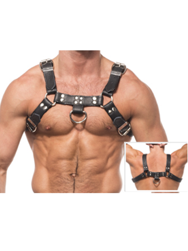 LEATHER BODY - CHAIN HARNESS III
