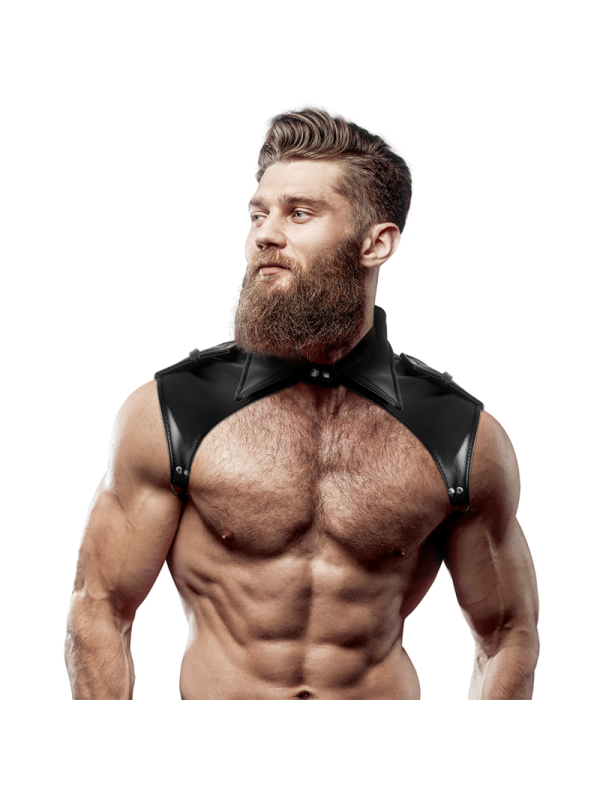 FETISH SUBMISSIVE ATTITUDE - ARNÉS BRIGADE AJUSTABLE ECOPIEL