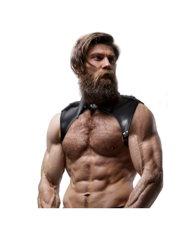 FETISH SUBMISSIVE ATTITUDE - ARNÉS BRIGADE AJUSTABLE ECOPIEL