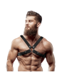 ARNÉS BULLDOG AJUSTABLE ECOPIEL PECHO CRUZADO HOMBRE