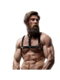 ARNÉS AJUSTABLE ECOPIEL PECHO CON COLLAR HOMBRE