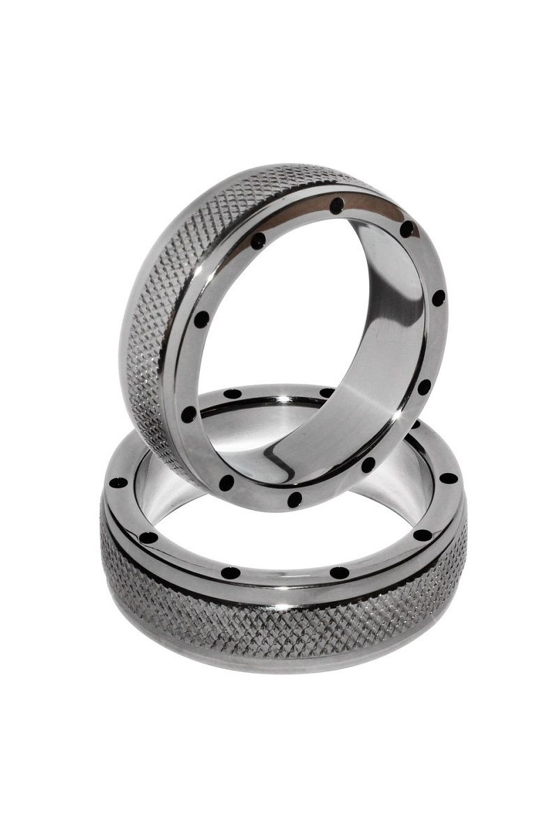 METAL HARD - ANILLO METAL PARA PENE Y TESTICULOS 50MM