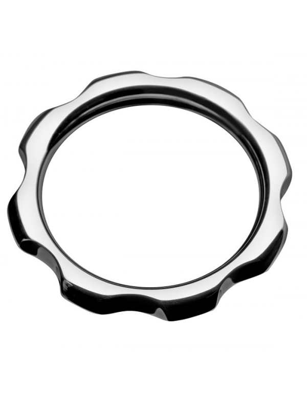 METAL HARD - ANILLO TORQUE METAL PARA PENE Y TESTICULOS 50MM
