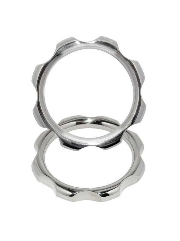 METAL HARD - ANILLO TORQUE METAL PARA PENE Y TESTICULOS 50MM