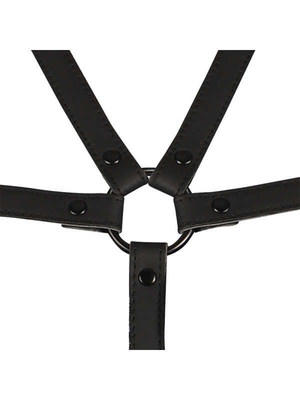 FETISH SUBMISSIVE BONDAGE - ARNÉS AJUSTABLE TORSO Y BRAZOS