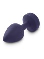 G-VIBE - FUNTOYS GPLUG ANAL VIBRADOR RECARGABLE XL AZUL  3.9CM
