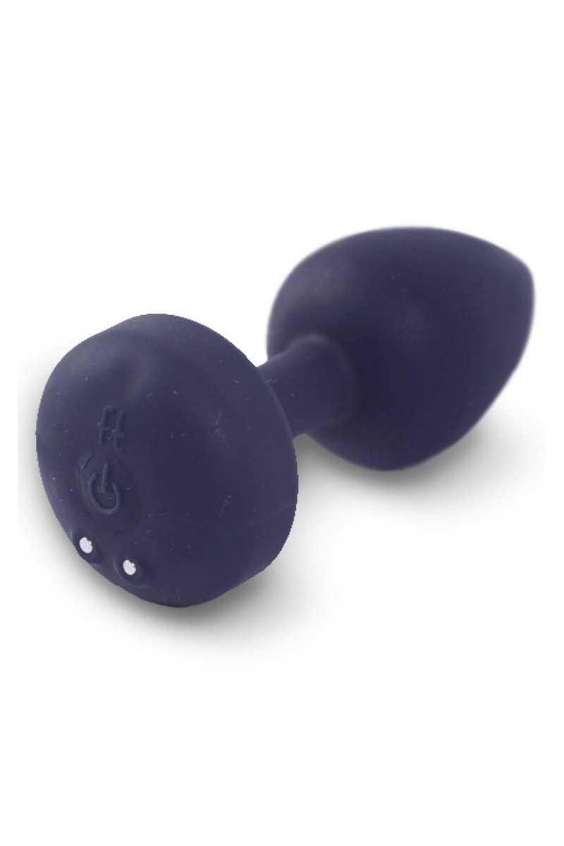 G-VIBE - FUNTOYS GPLUG ANAL VIBRADOR RECARGABLE XL AZUL  3.9CM