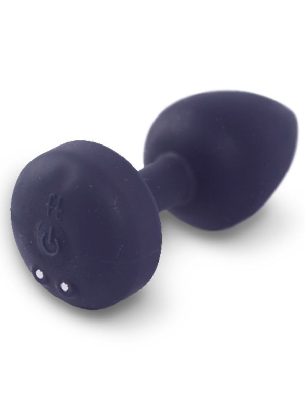 G-VIBE - FUNTOYS GPLUG ANAL VIBRADOR RECARGABLE XL AZUL  3.9CM