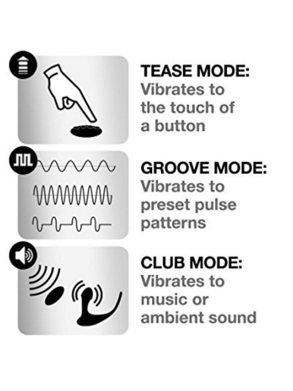 OHMIBOD - HERO 3.0H CLUB VIBE PLUG CONTROL REMOTO