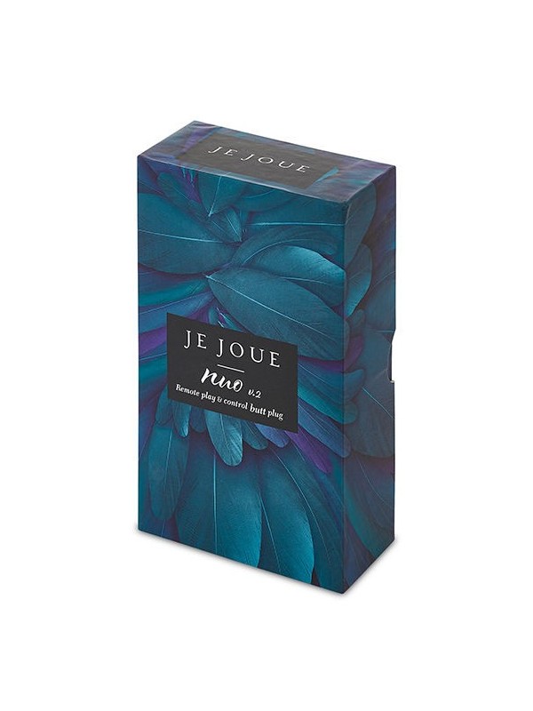 JE JOUE - NUO V.2 PLUG ANAL VIBRADOR NEGRO
