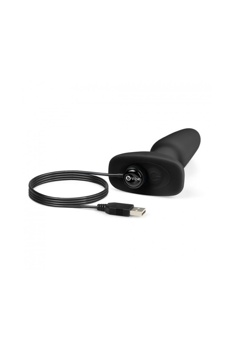 B-VIBE - RIMMING CONTROL REMOTO ANAL PLUG 2 NEGRO