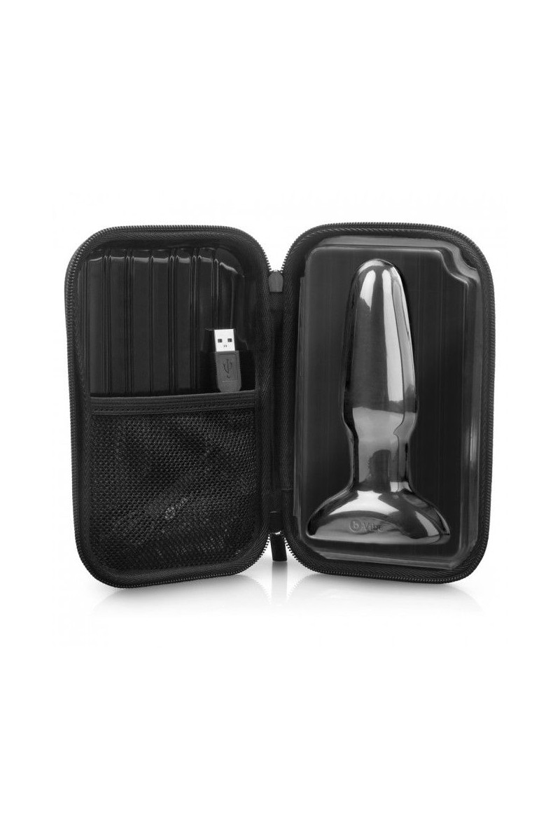 B-VIBE - RIMMING CONTROL REMOTO ANAL PLUG 2 NEGRO