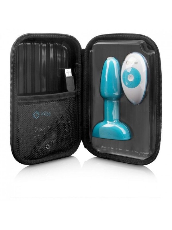 B-VIBE - RIMMING CONTROL REMOTO ANAL PLUG PETITE TEAL