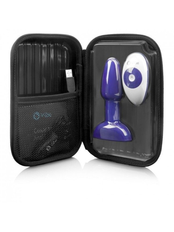 B-VIBE - RIMMING CONTROL REMOTO ANAL PLUG PETITE LILA