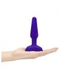 B-VIBE - TRIO CONTROL REMOTO PLUG ANAL LILA