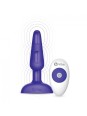 B-VIBE - TRIO CONTROL REMOTO PLUG ANAL LILA