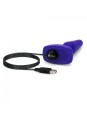 B-VIBE - TRIO CONTROL REMOTO PLUG ANAL LILA
