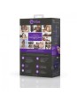 B-VIBE - TRIO CONTROL REMOTO PLUG ANAL LILA