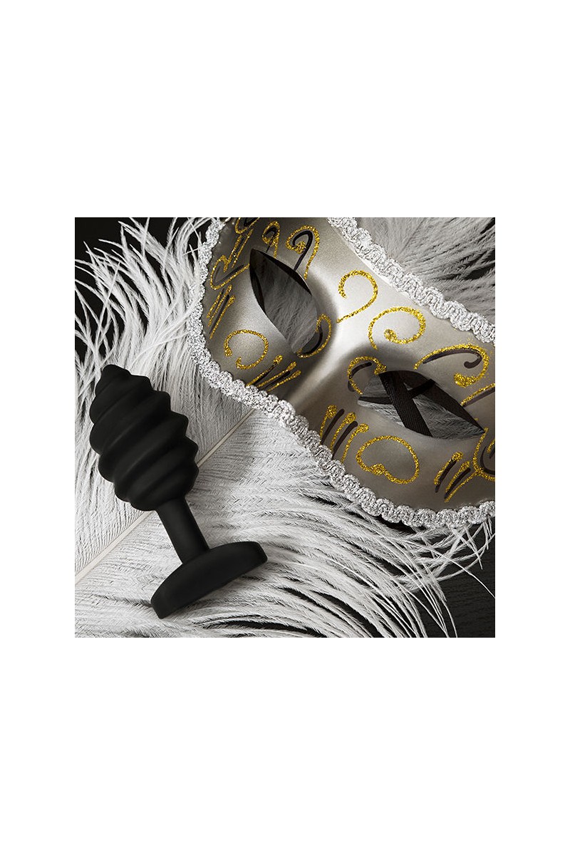 G-VIBE - GPLUG TWIST CON VIBRACIÓN NEGRO