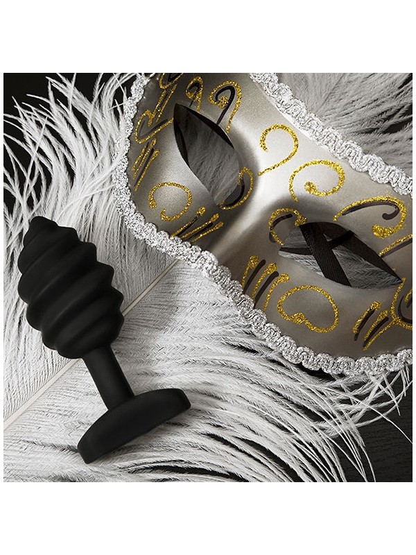 G-VIBE - GPLUG TWIST CON VIBRACIÓN NEGRO