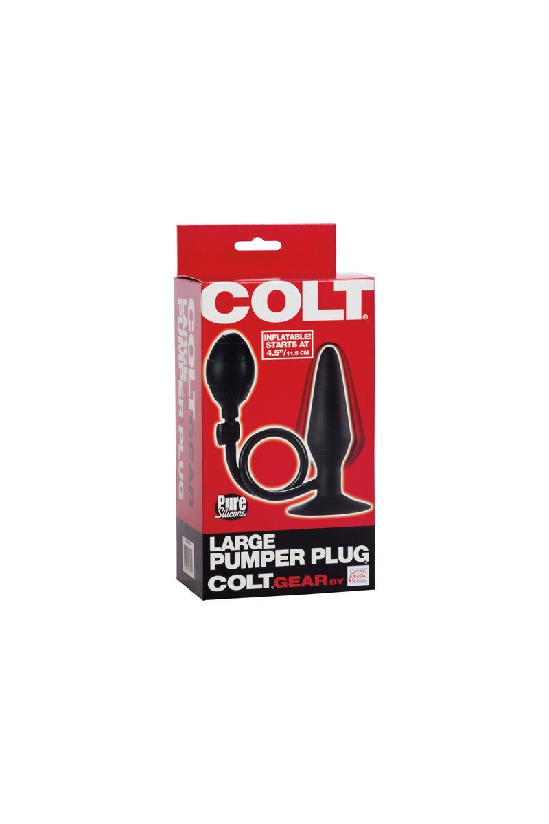 CALIFORNIA EXOTICS - COLT LARGE PUMPER PLUG NEGRO