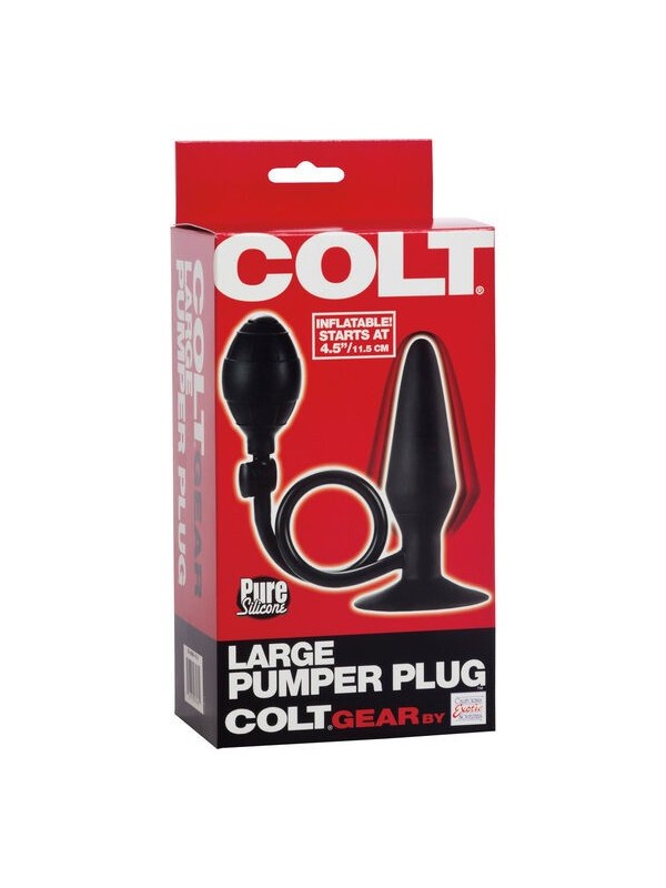 CALIFORNIA EXOTICS - COLT LARGE PUMPER PLUG NEGRO