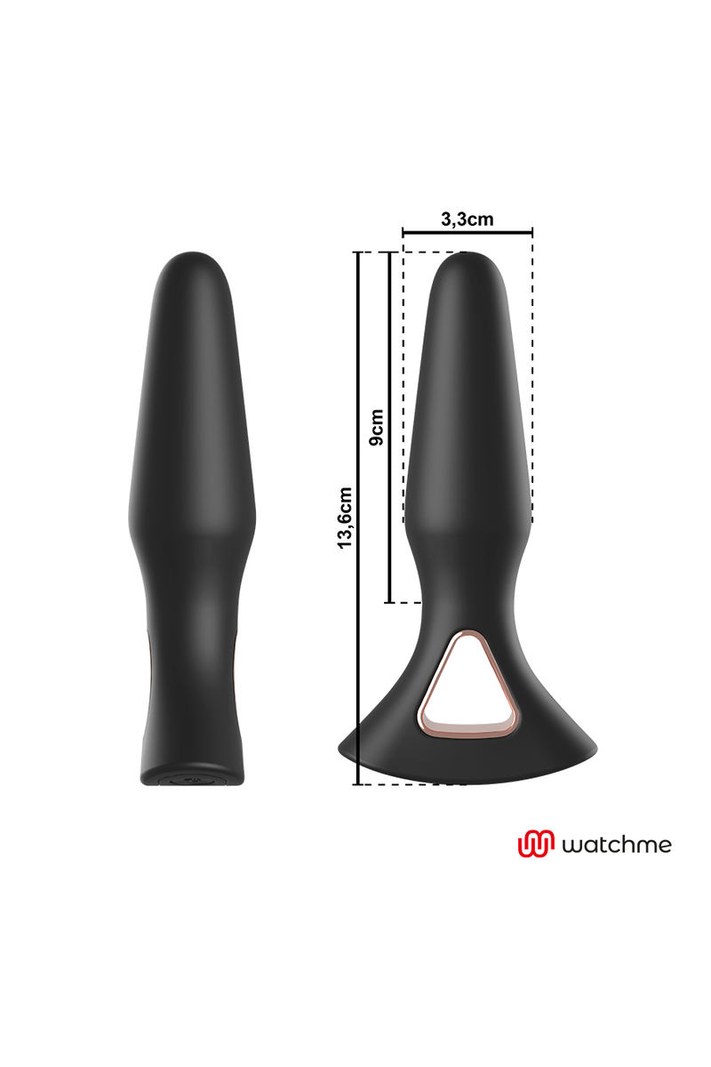 ANBIGUO - WATCHME CONTROL REMOTO VIBRADOR PLUG ANAL ALEXANDRU
