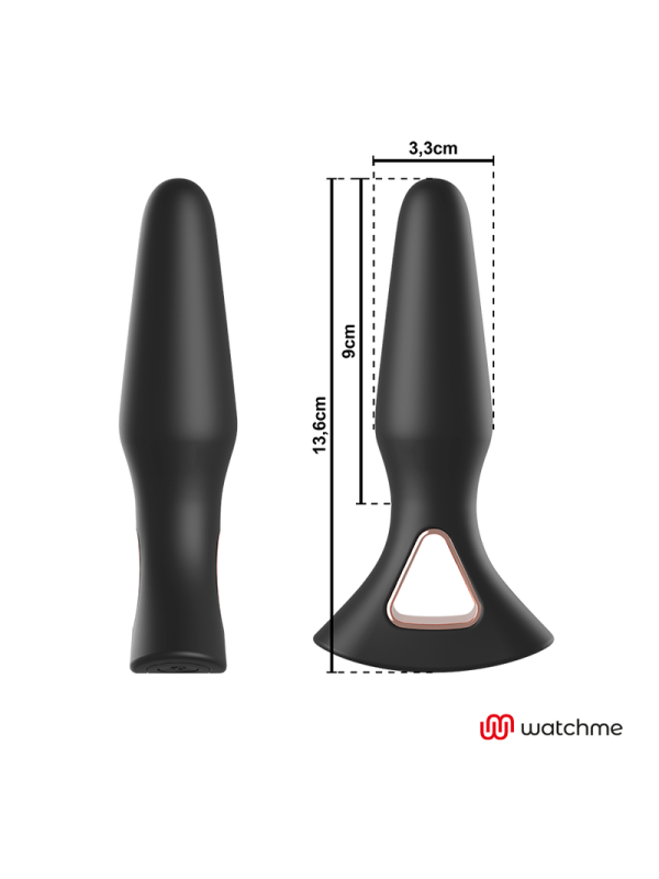 ANBIGUO - WATCHME CONTROL REMOTO VIBRADOR PLUG ANAL ALEXANDRU