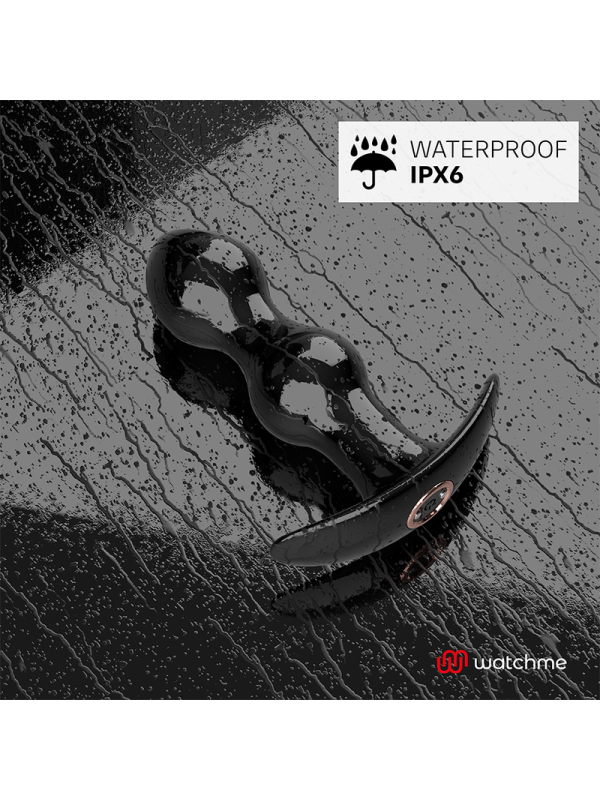 ANBIGUO - WATCHME CONTROL REMOTO PLUG VIBRADOR ANAL TIBERIO